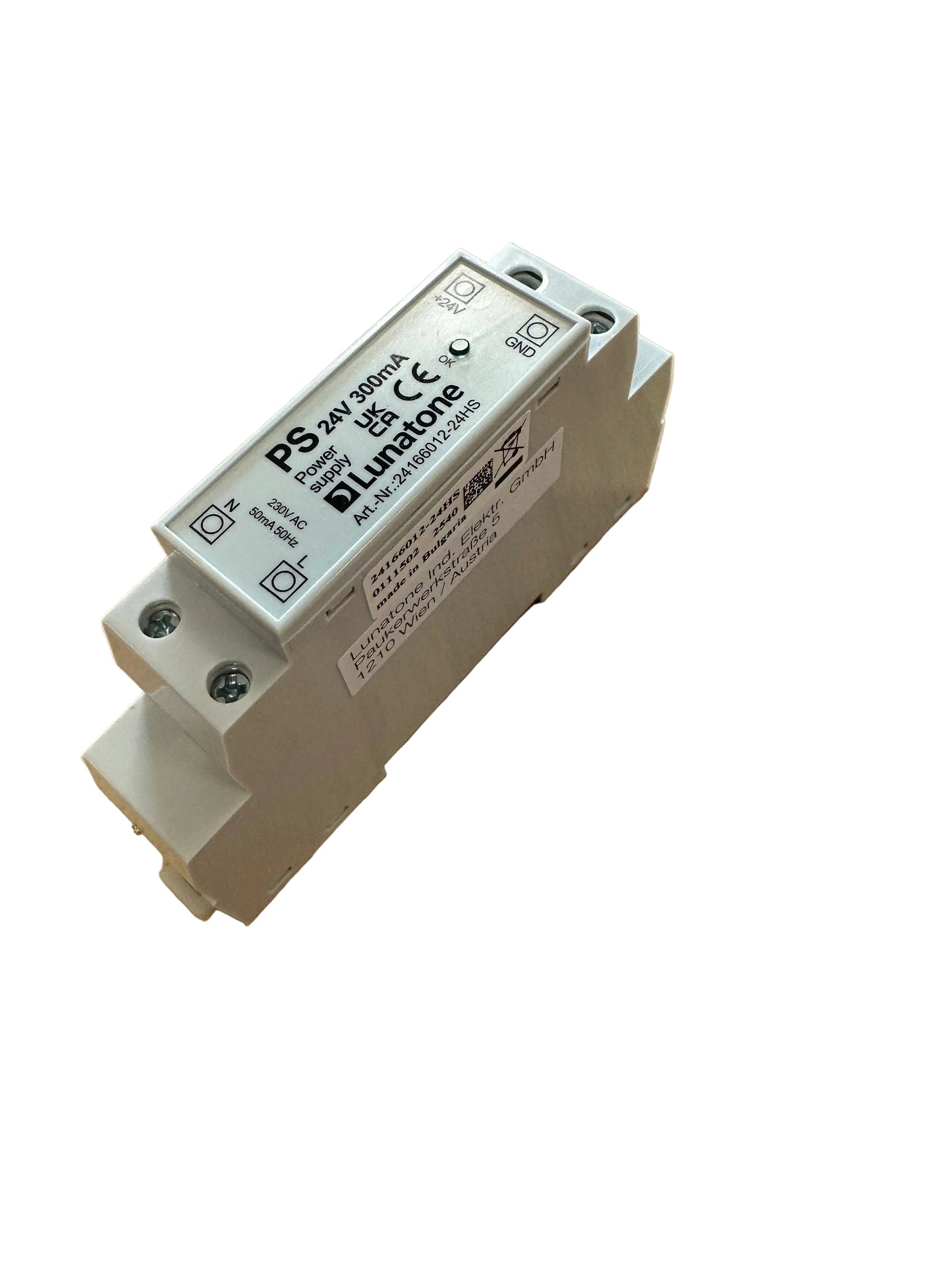 Lunatone 24V Power Supply 300mA - 24166012-24HS - LED Retro