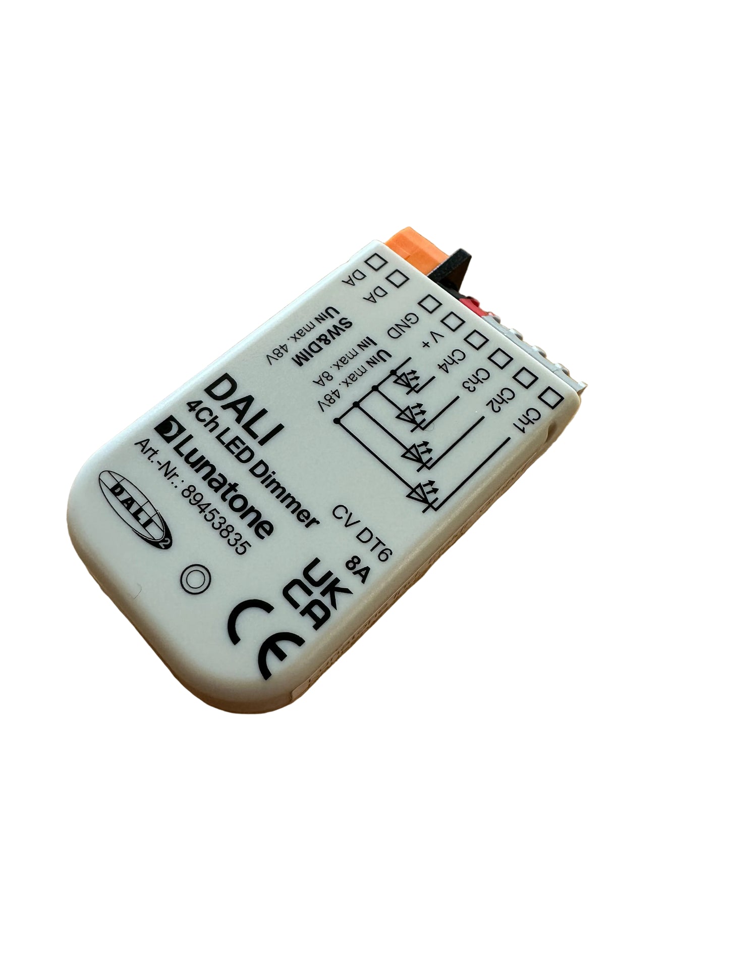 89453835 DALI-2 4Ch LED Dimmer 8A - LED Retro