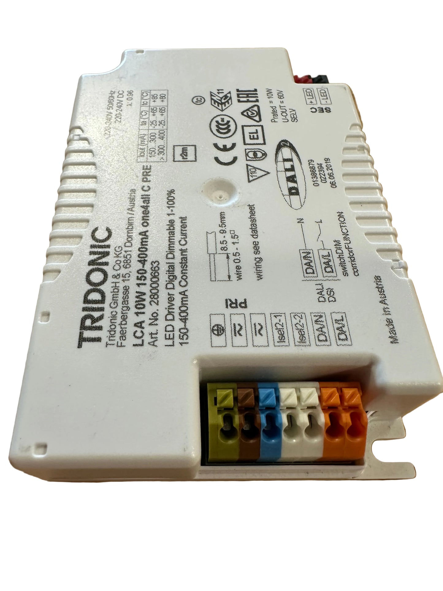 Tridonic 28000663 LCA 10W 150-400mA one4all C PRE - LED Retro