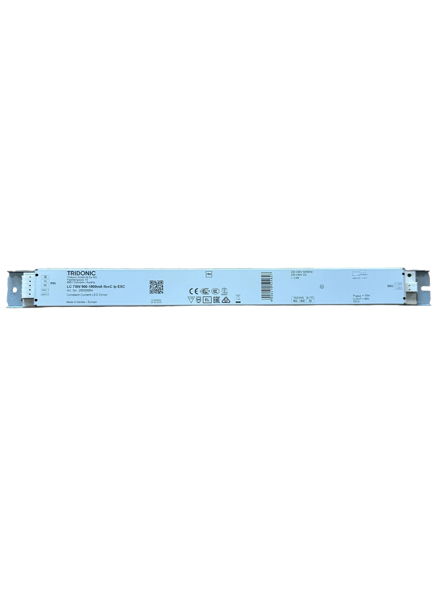 Tridonic 28000684 LC 75W 900-1800mA flexC lp EXC - LED Retro