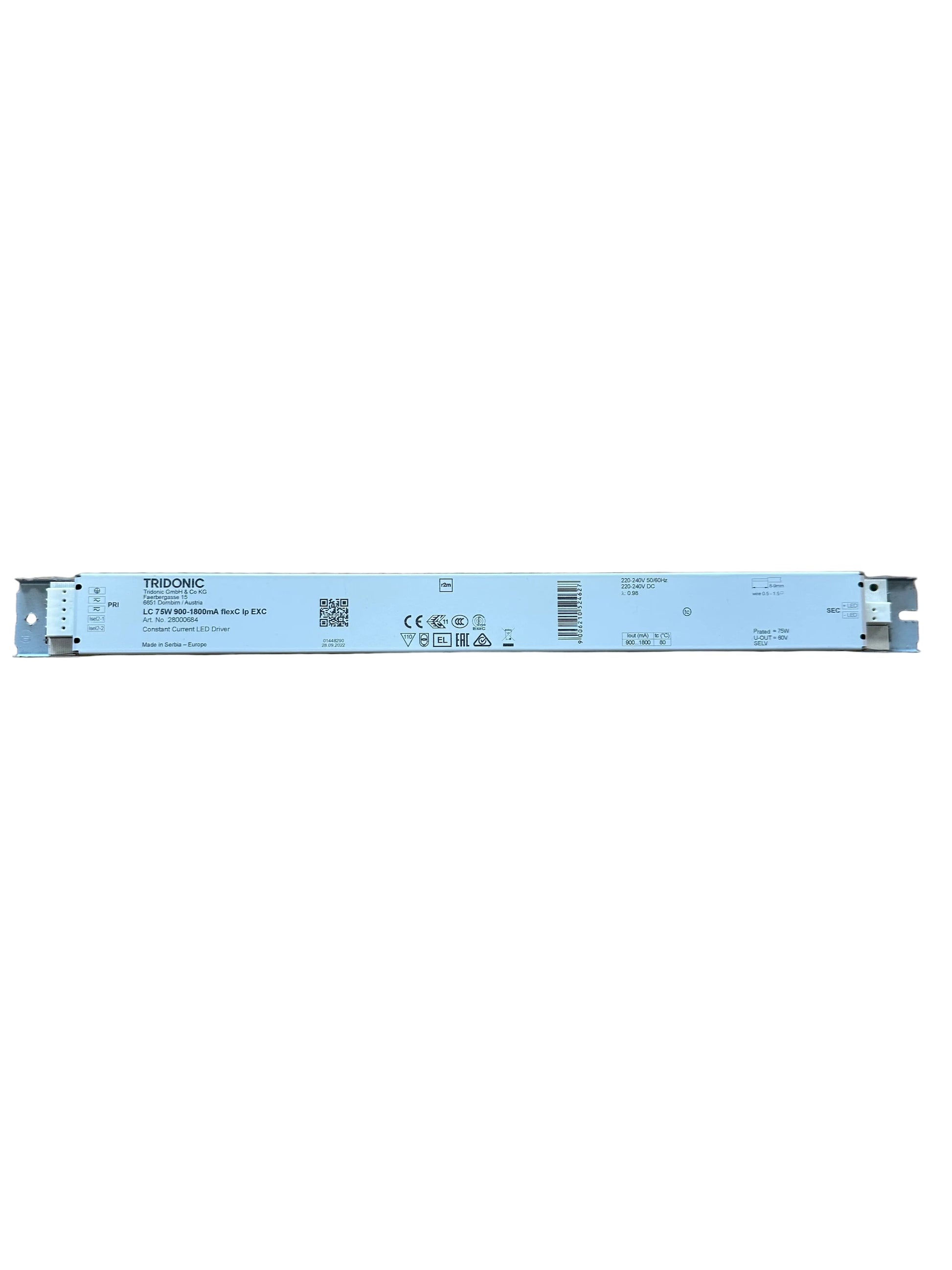 Tridonic 28000684 LC 75W 900-1800mA flexC lp EXC - LED Retro