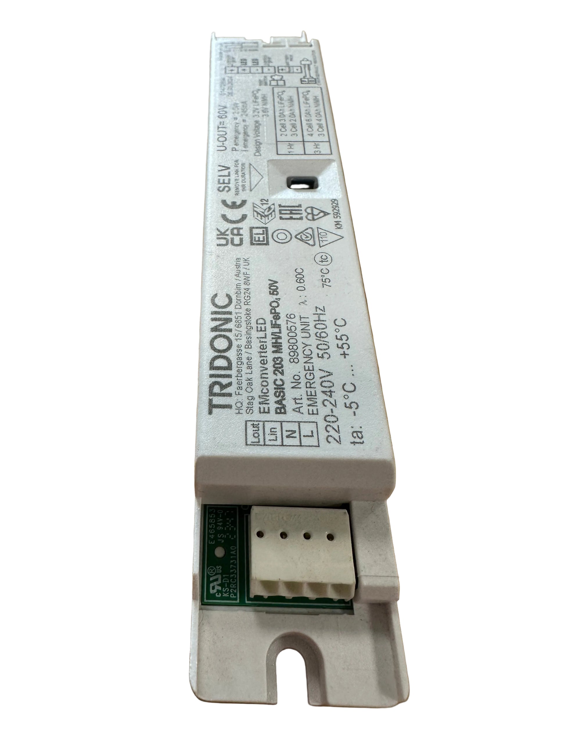 Tridonic 89800576 EMconverterLED BASIC 203 MH/LiFePO4 50V - LED Retro