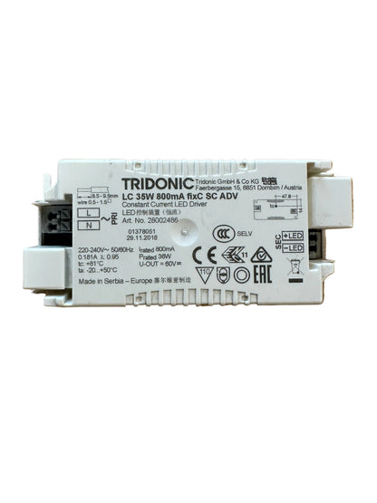 Tridonic 28002486 LC 35W 800mA fixC SC ADV - LED Retro