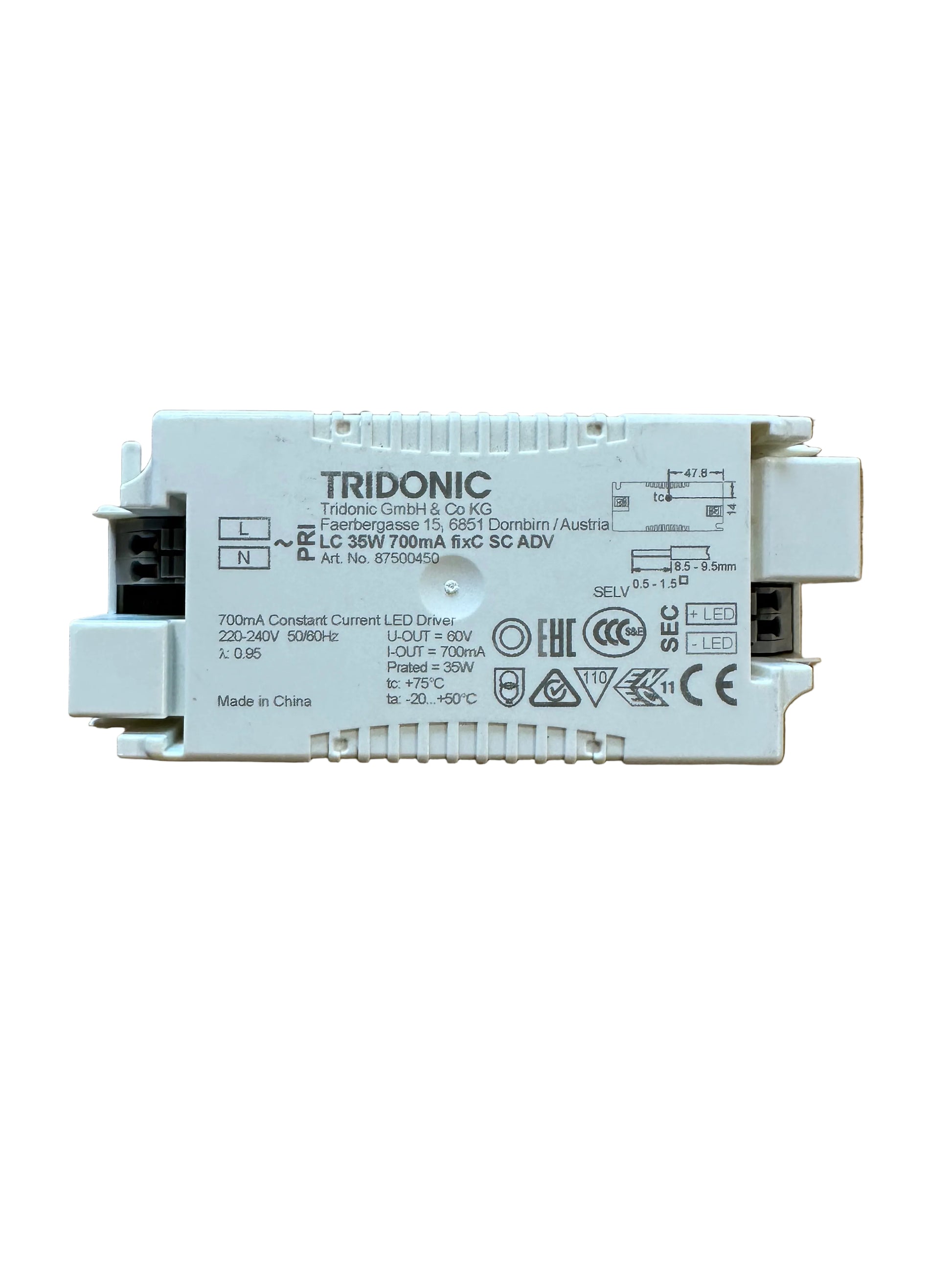Tridonic 28002485 LC 35W 700mA fixC SC ADV - LED Retro