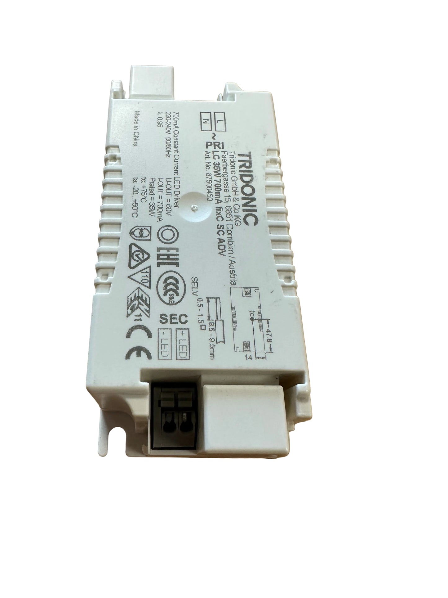 Tridonic 28002485 LC 35W 700mA fixC SC ADV - LED Retro