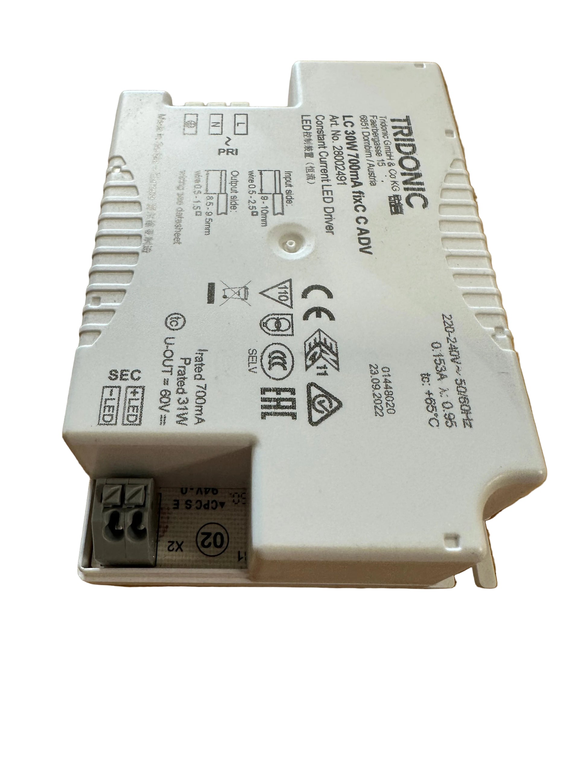Tridonic 28002491 LC 25W 700mA fixC C ADV  - LED Retro