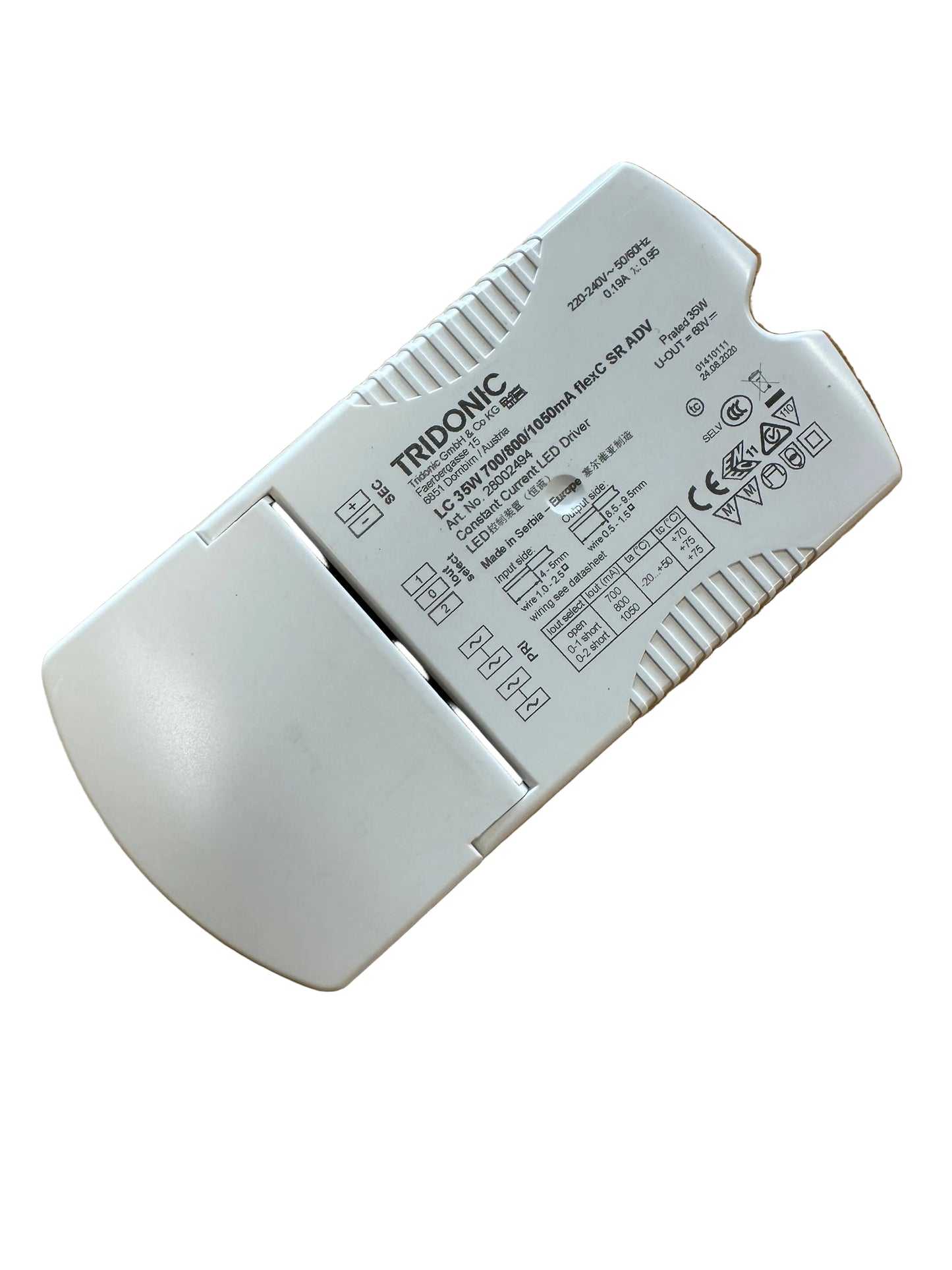 Tridonic 28002494 LC 35W 700/800/1050mA flexC SR ADV - LED Retro