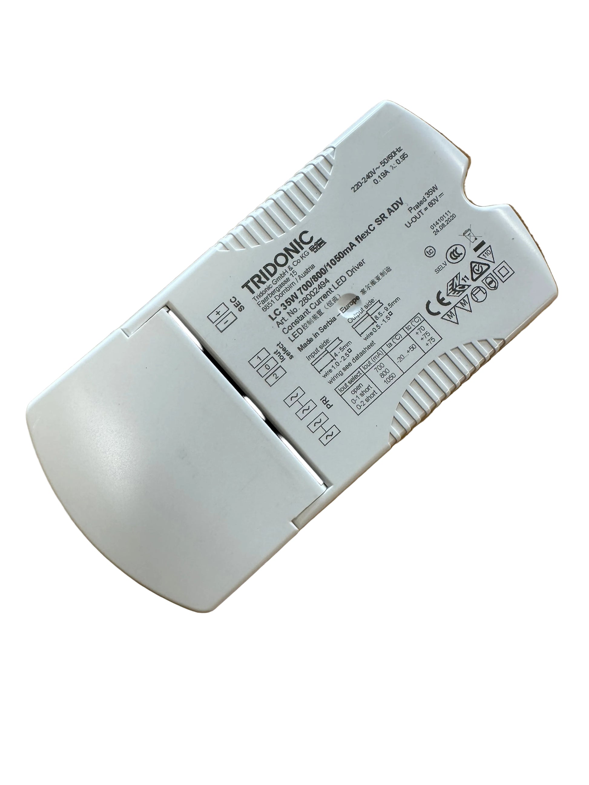 Tridonic 28002494 LC 35W 700/800/1050mA flexC SR ADV - LED Retro