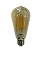 S15026 Energizer LED Filament Gold ST64 ES (E27) 5W 550lm 2200K Dimmable Bulb - LED Retro