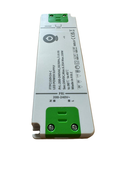 POS Power FTPC150V24-C 150W 24V 6.25A LED Power Supply - LED Retro