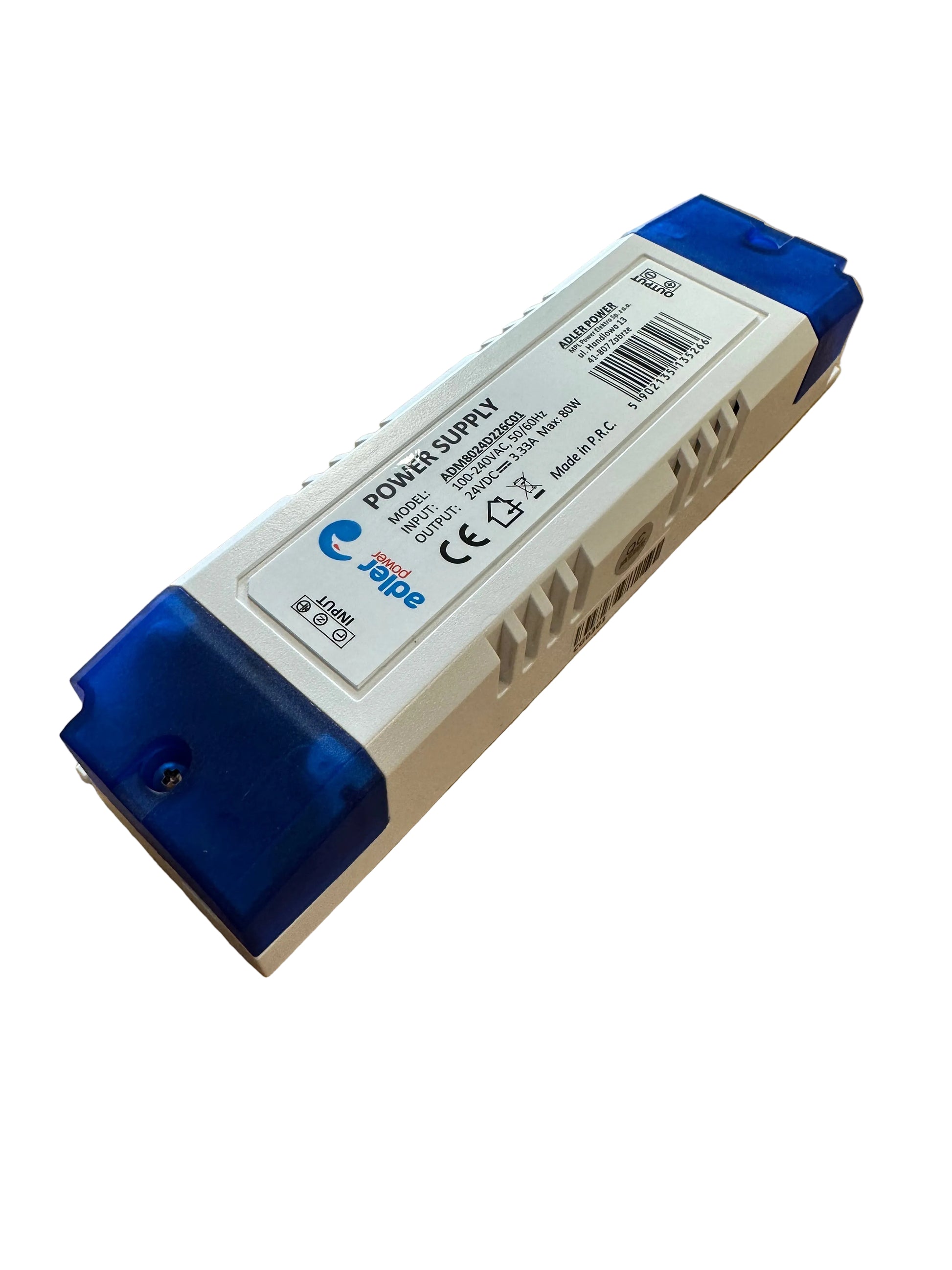 ADLER power ADM8024 80W 24V 3.33A LED Power Supply - LED Retro