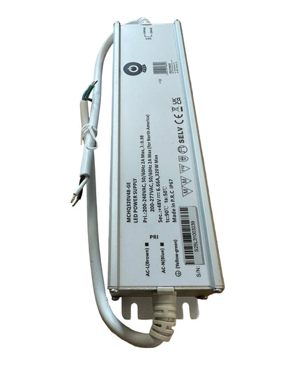 POS Power MCHQ320V48-GE 320W 48V 6.67A C.V IP67 LED Power Supply - LED Retro