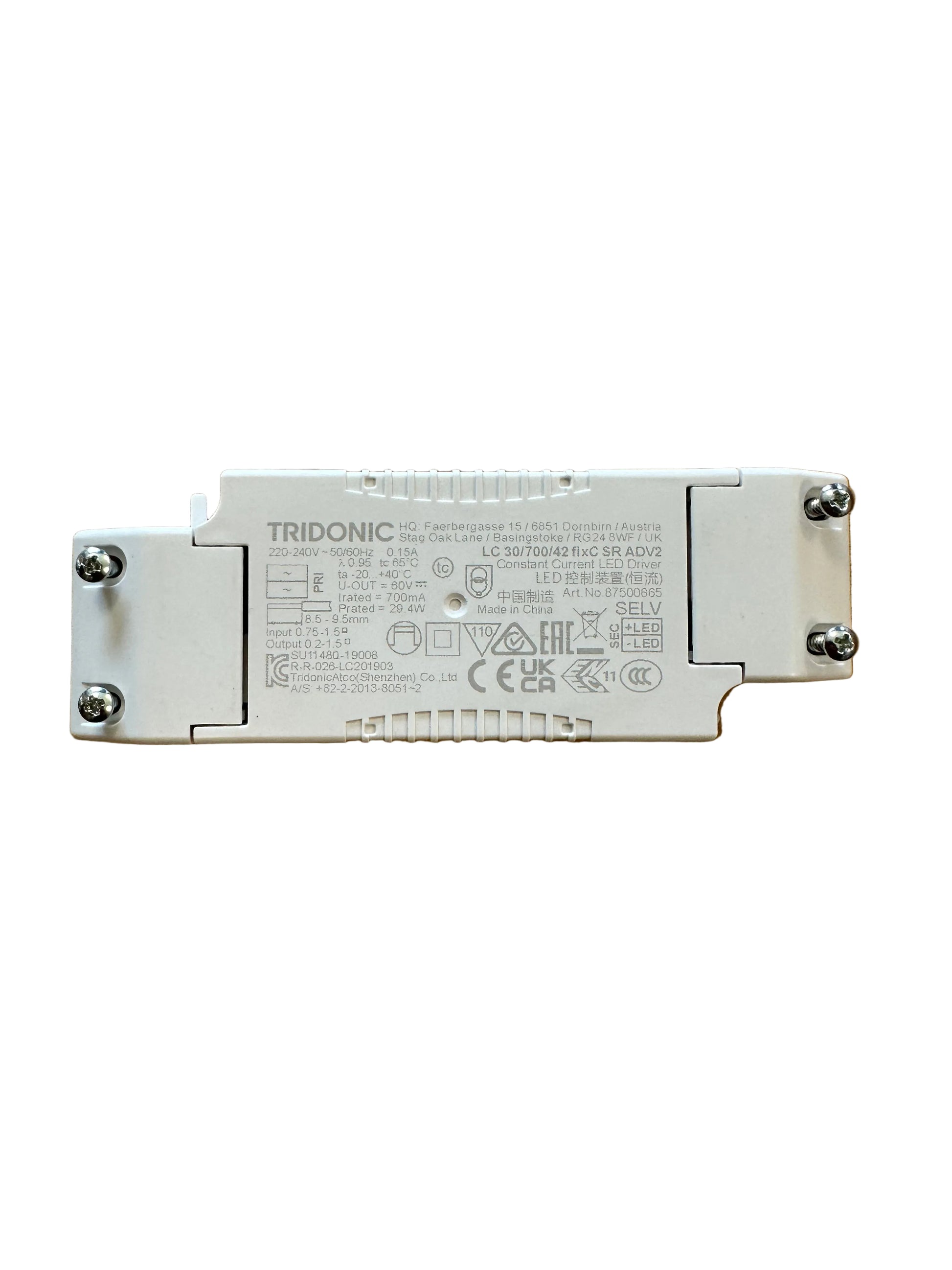 Tridonic 87500865 LC 30/700/42 fixC SR ADV2 - LED Spares