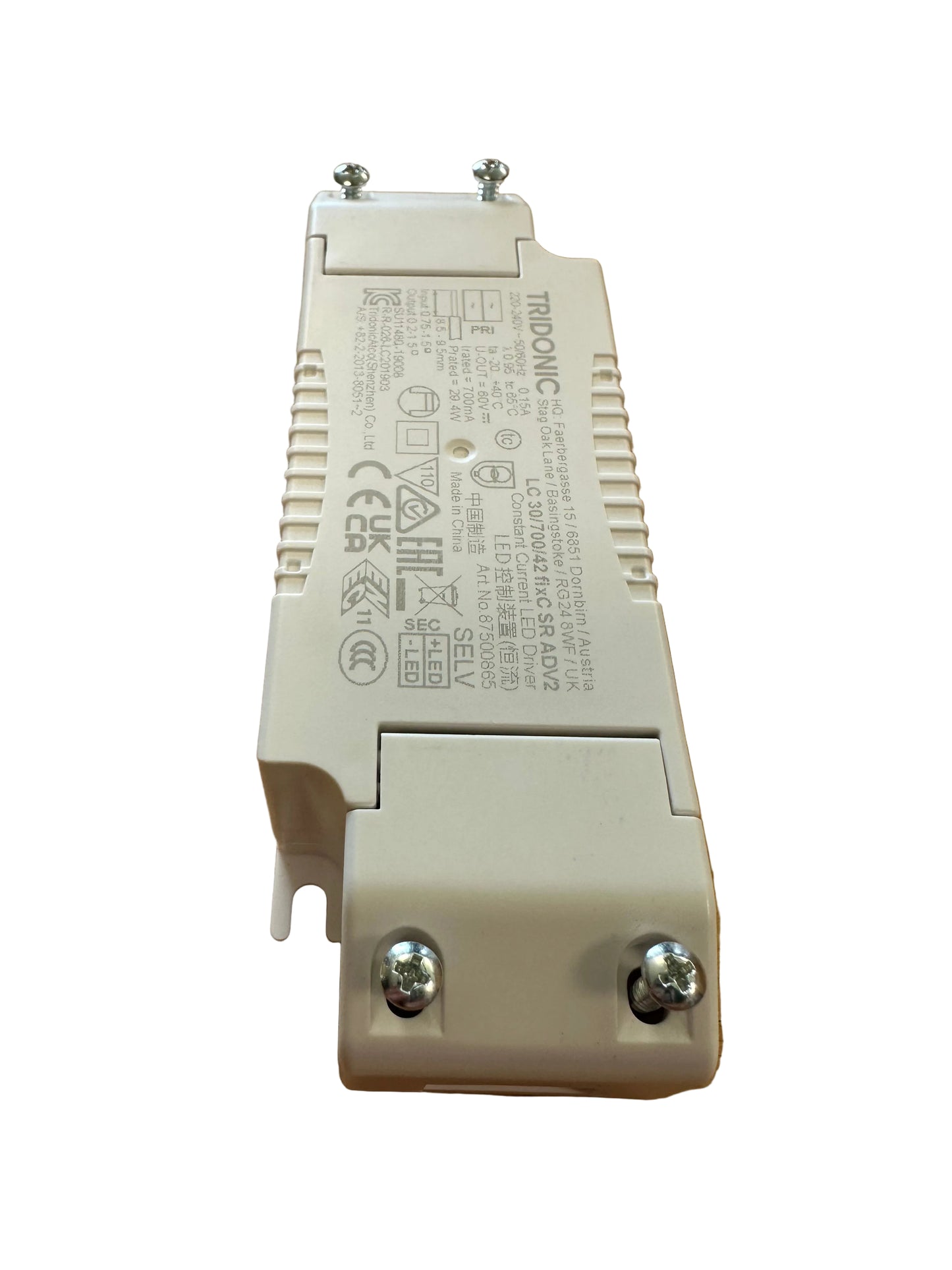 Tridonic 87500865 LC 30/700/42 fixC SR ADV2 - LED Spares