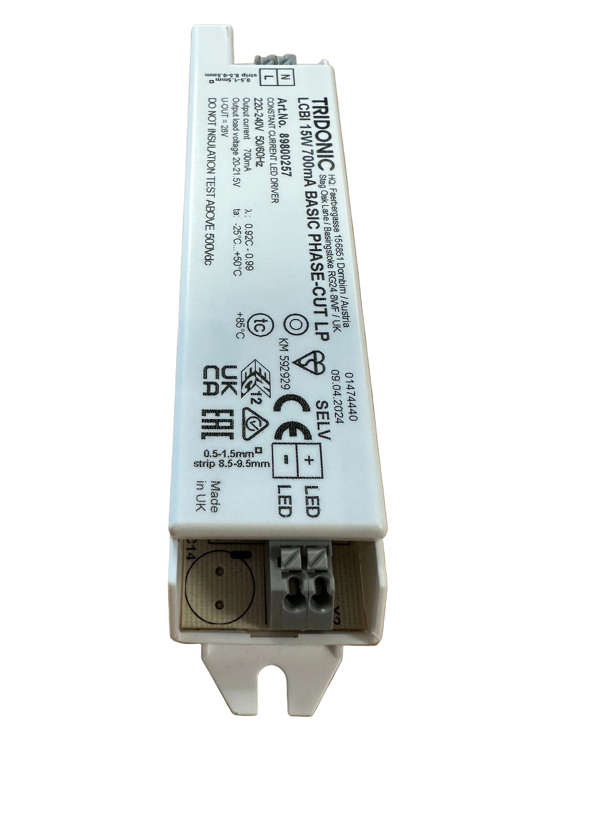 Tridonic 89800257 ﻿LCBI 15W 700mA BASIC LP - LED Retro