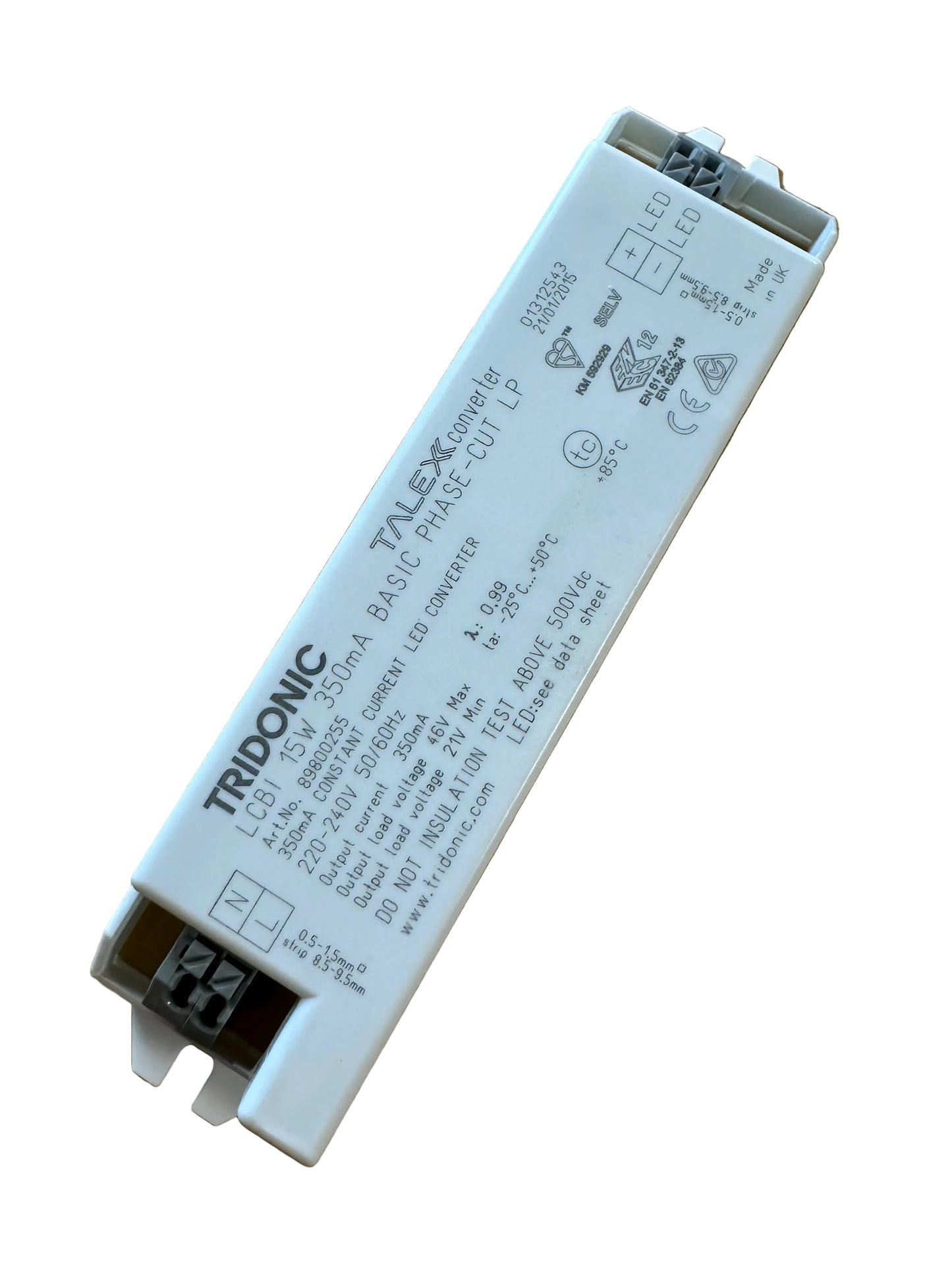 Tridonic 89800255 ﻿LCBI 15W 350mA BASIC LP - LED Retro