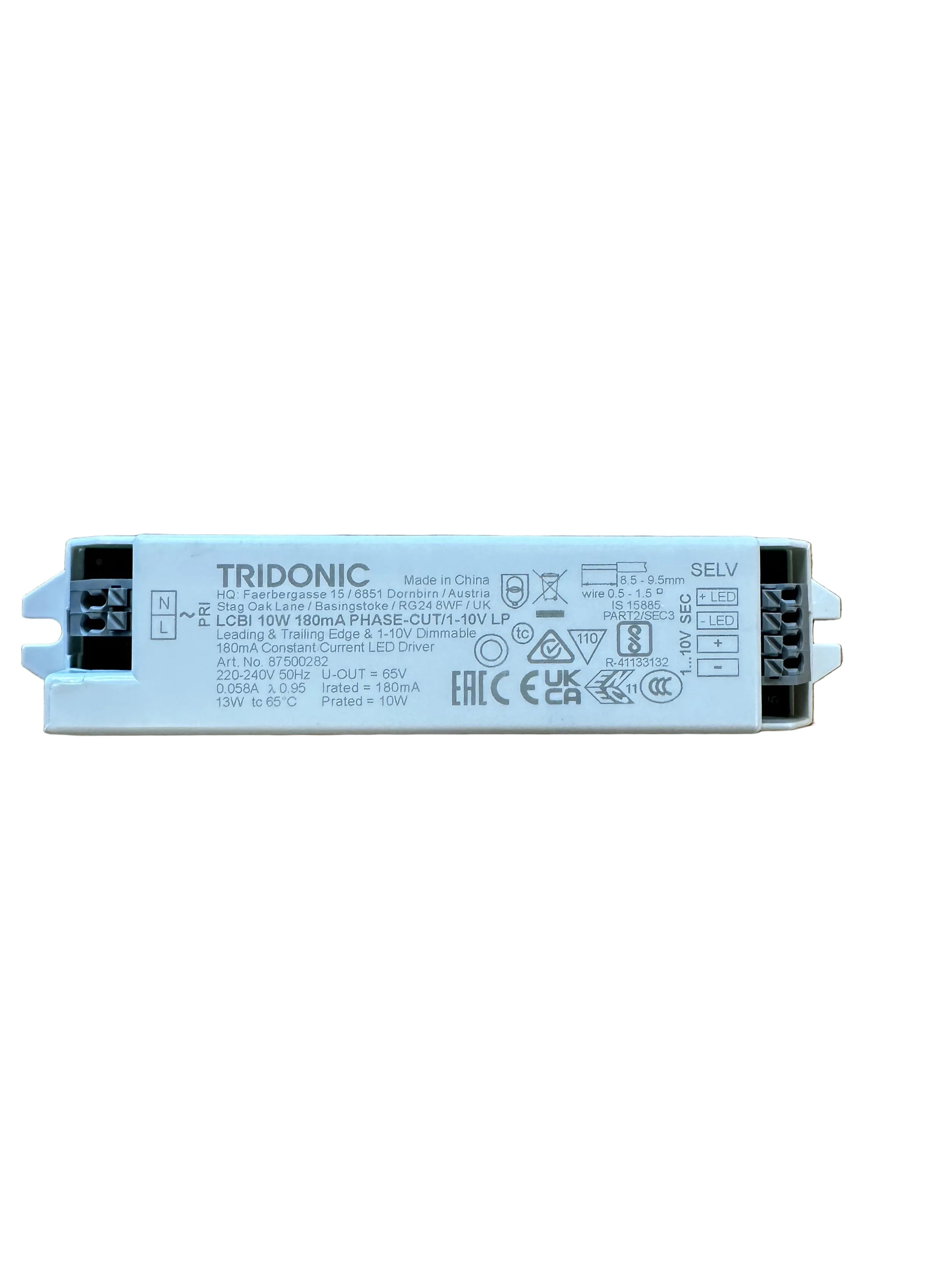Tridonic 87500282 ﻿LCBU 10W 180mA PHASE-CUT/1-10V LP - LED Retro