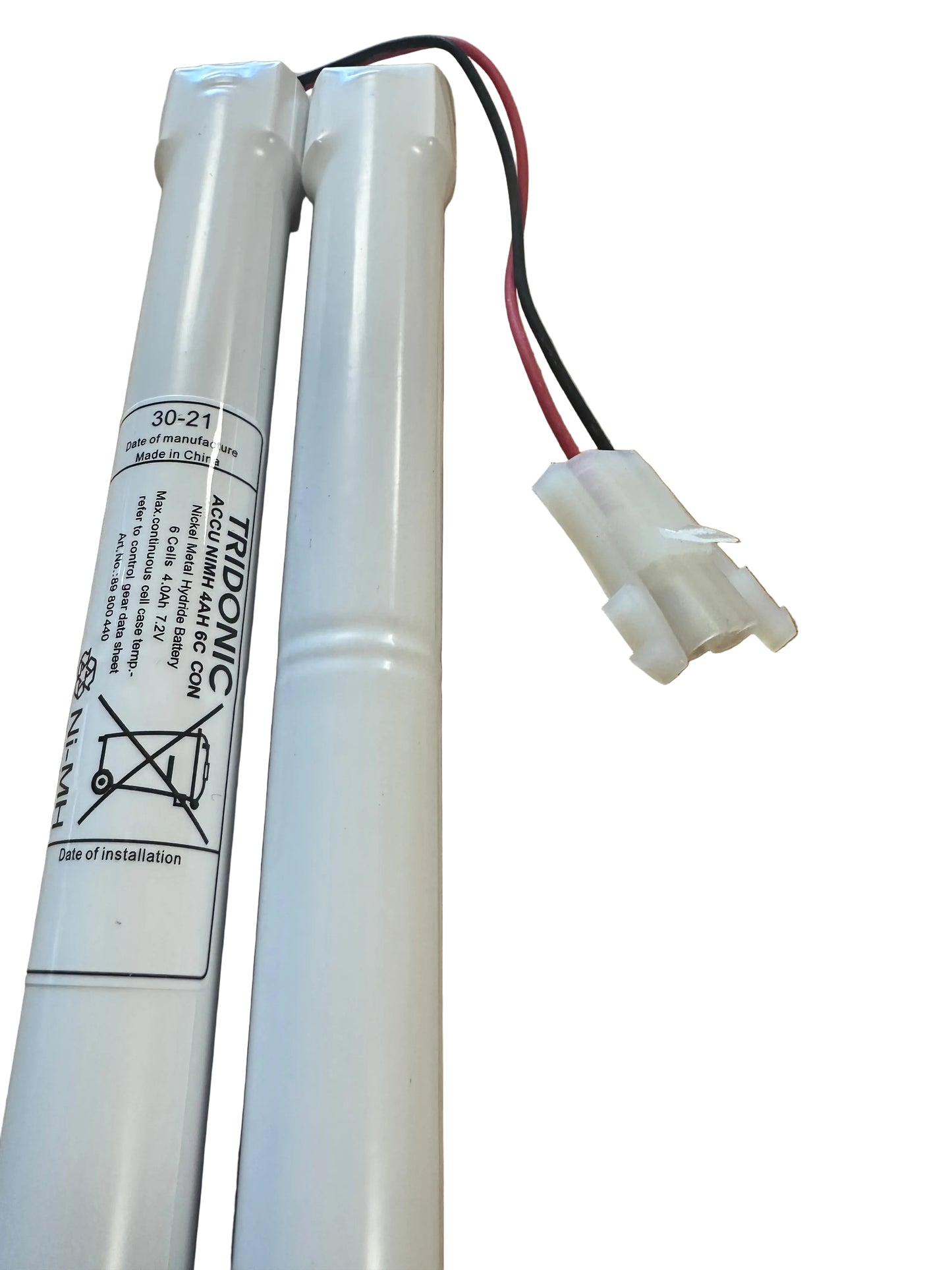 Tridonic 89800440 Accu-NiMH 4Ah 6C CON - LED Retro