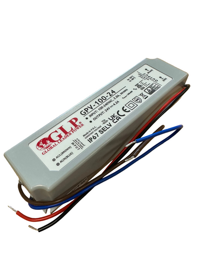 GLP-100-24 100.8W 12V/4.2A CV IP68 LED Power Supply - LED Retro