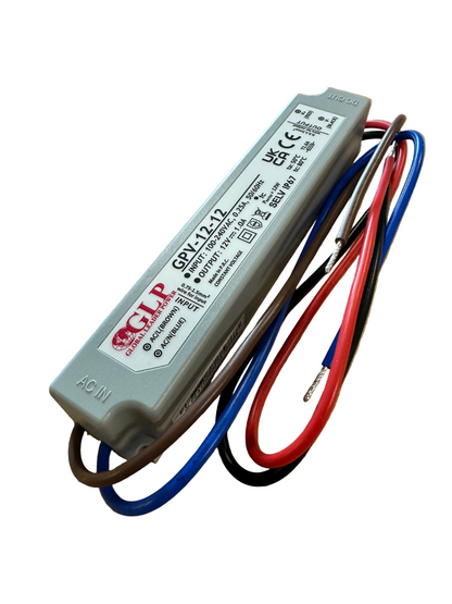 GLP GPV-12-12 12W 12V/1A IP67 LED Power Supply - LED Retro