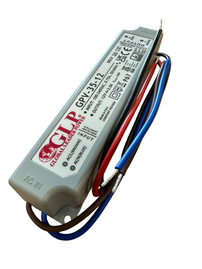GLP GPV-35-12 36W 12V/3A IP67 LED Power Supply - LED Retro