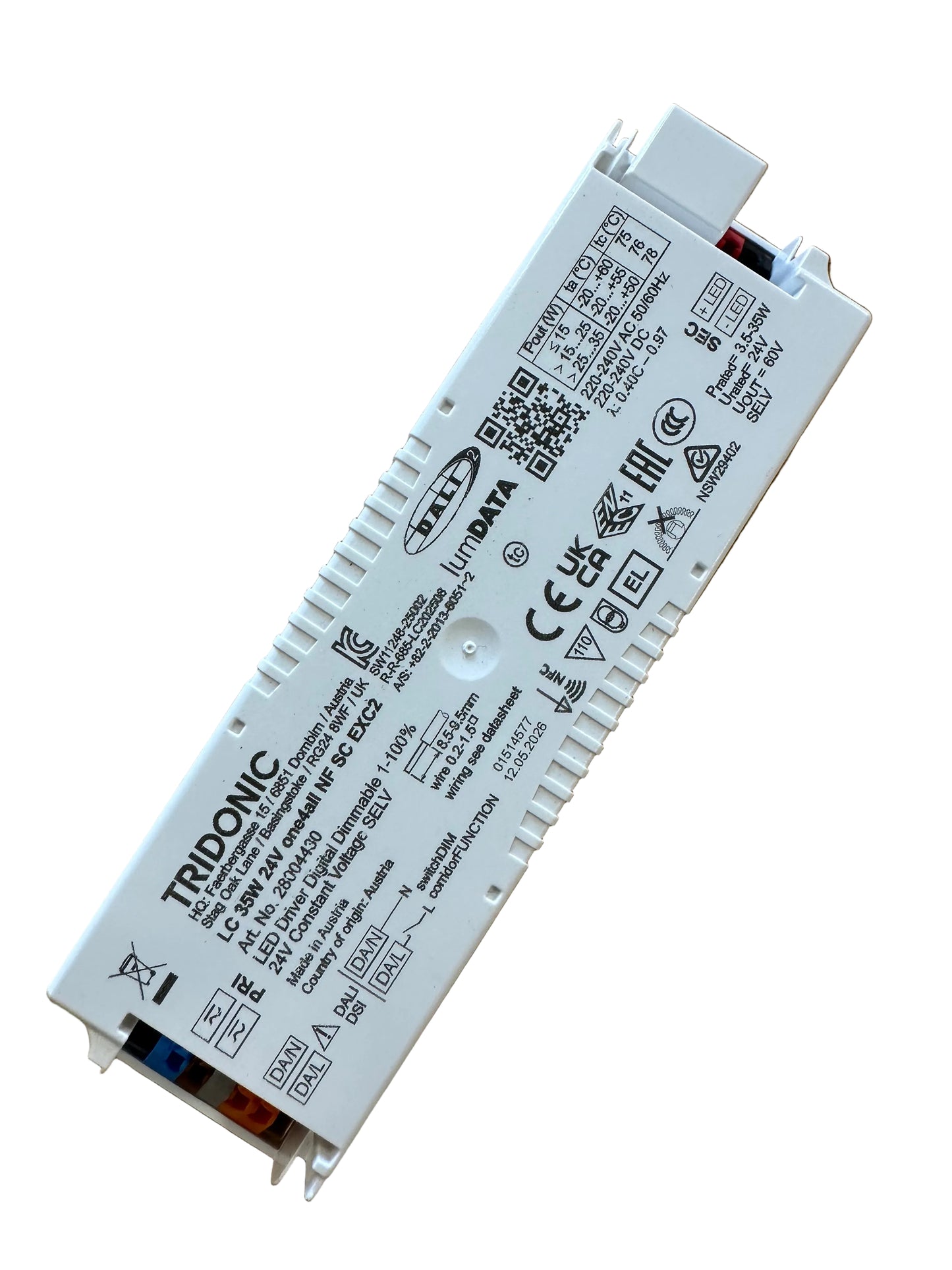 Tridonic 28004430 Driver LC 35W 24V o4a NF SC EXC2 - LED Retro - LED Retro