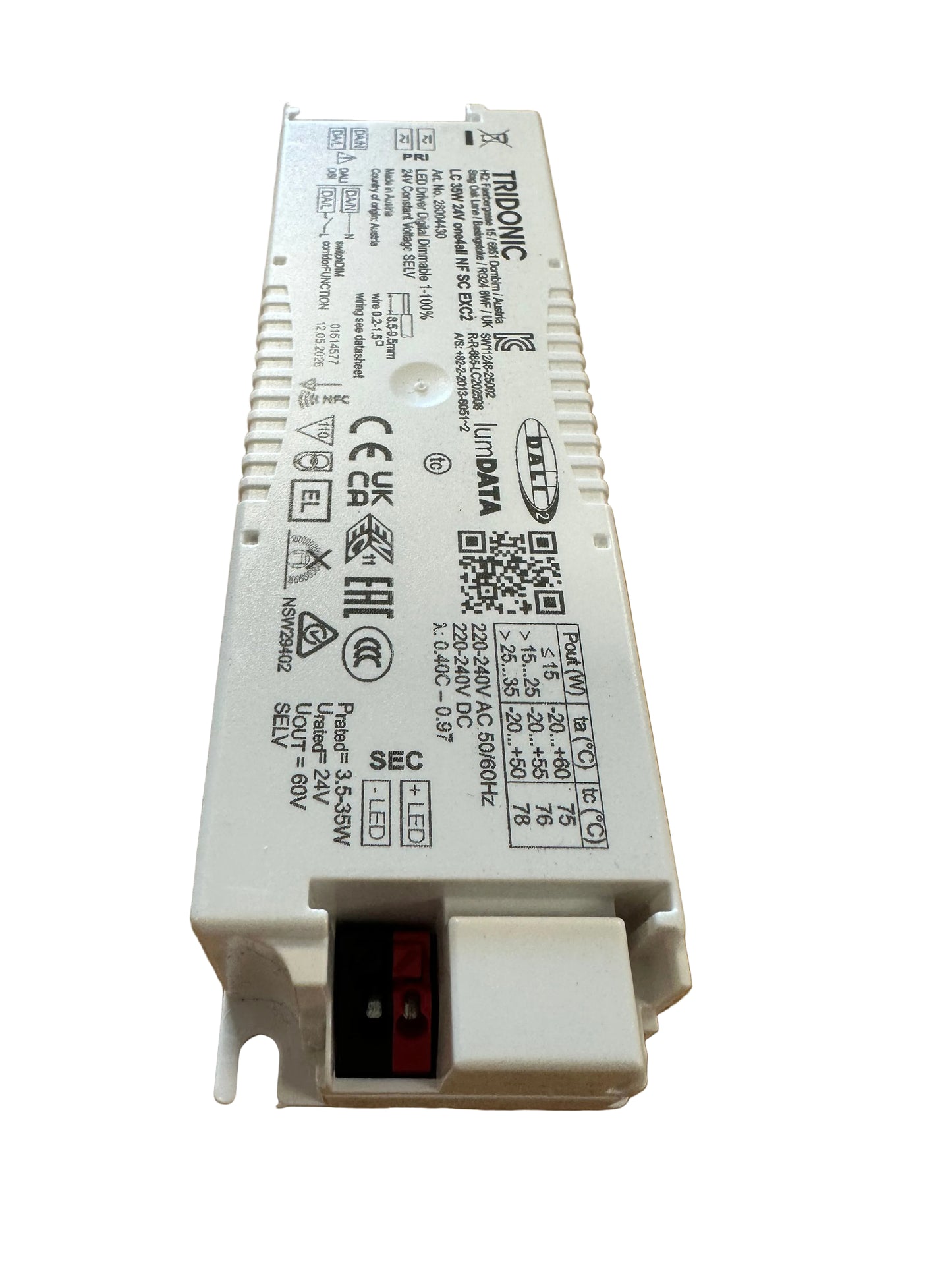 Tridonic 28004430 Driver LC 35W 24V o4a NF SC EXC2 - LED Retro - LED Retro