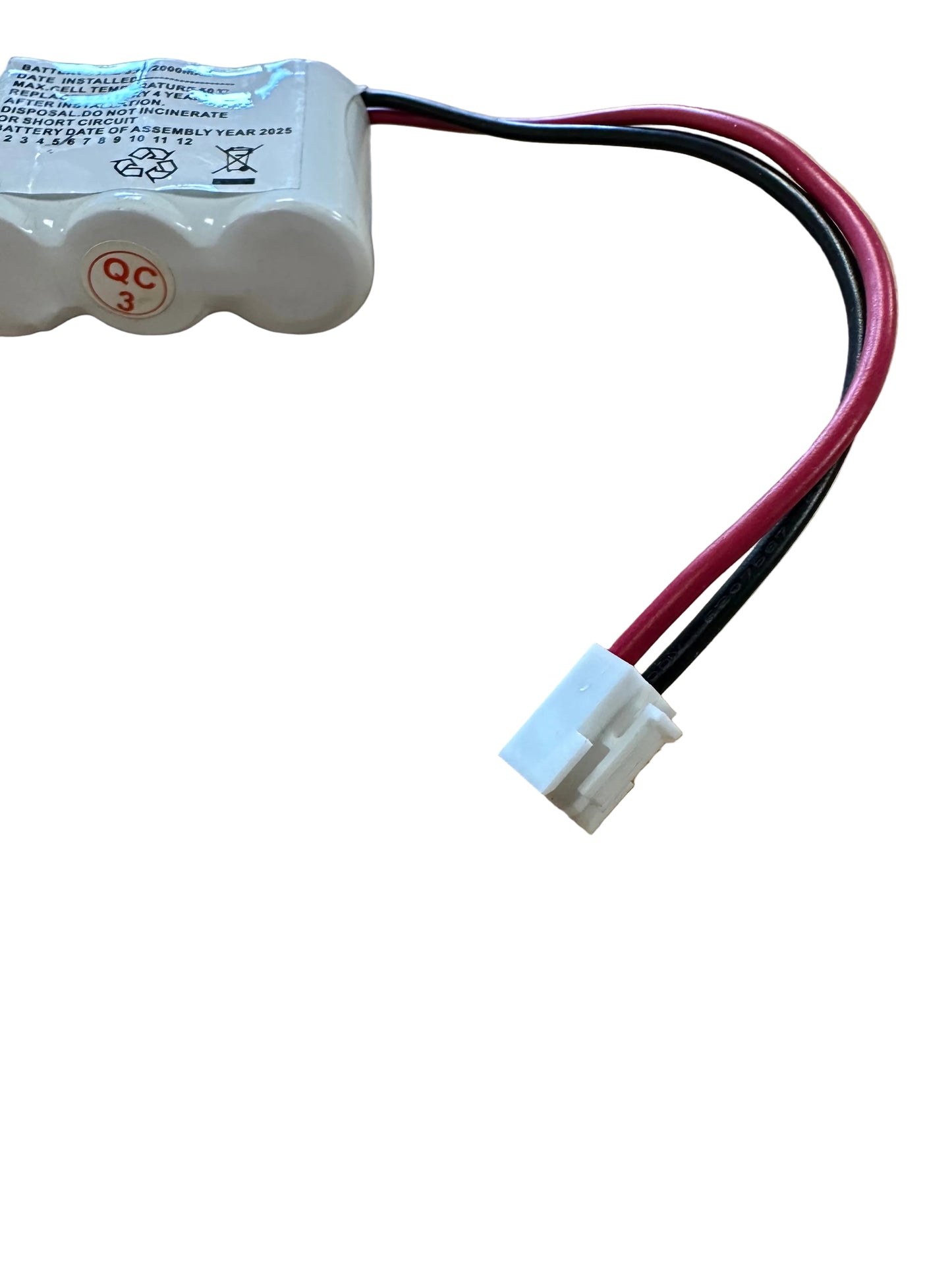 BSS3-SC-2AH-CON 3.6V 2000MAH Side by Side Emergency Lighting Battery - ASBP/34 - LED Retro