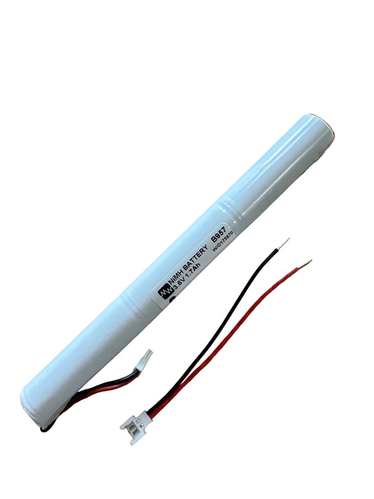 Mackwell B957 3.6V 1.7Ah NiMH Stick Battery - LED Retro