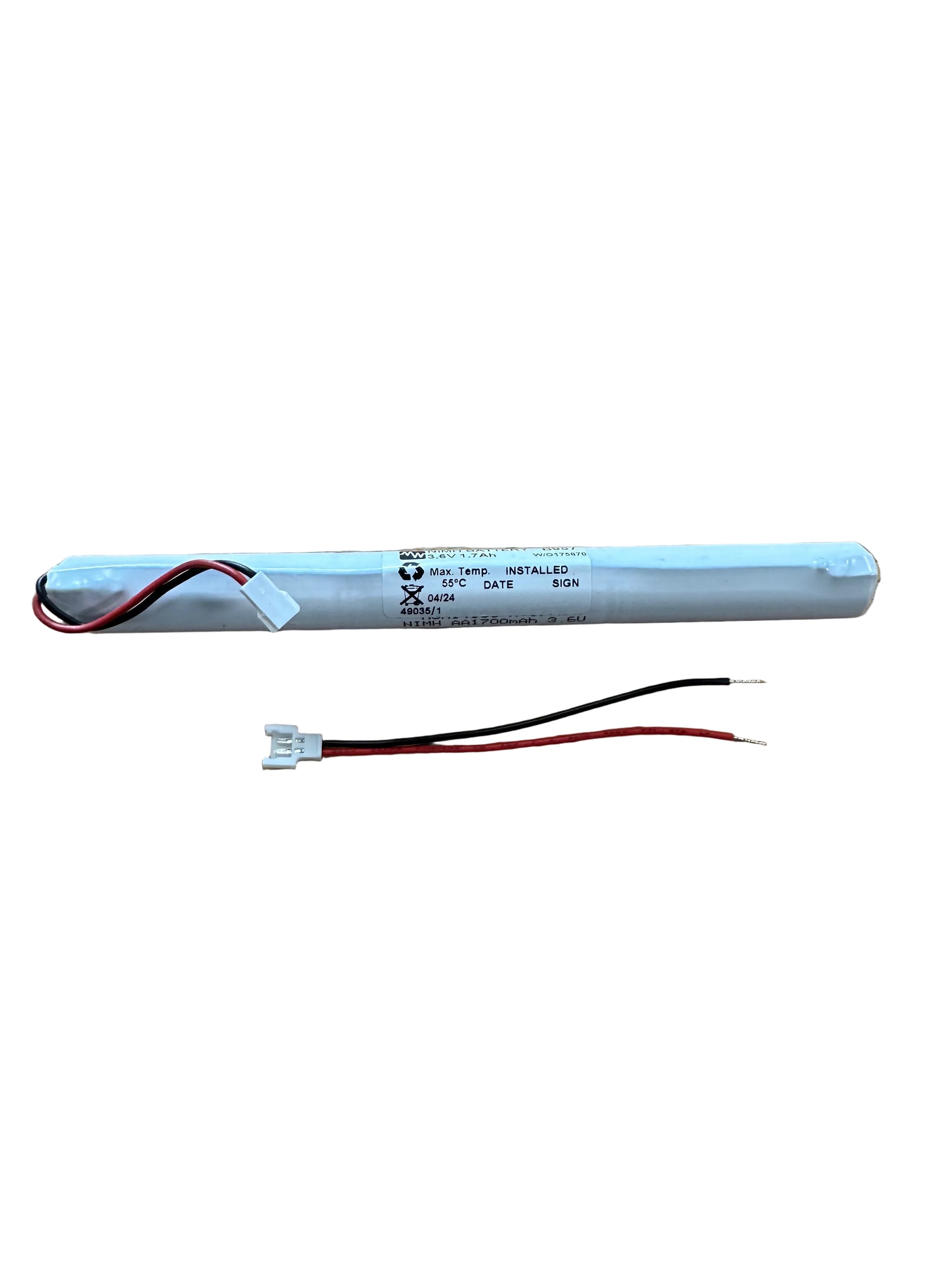 Mackwell B957 3.6V 1.7Ah NiMH Stick Battery - LED Retro