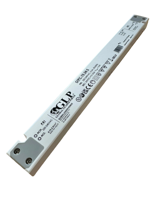 GLP CTPC-75-24-S 75W 24V/3.125A CV IP20 Slim LED Power Supply - LED Retro