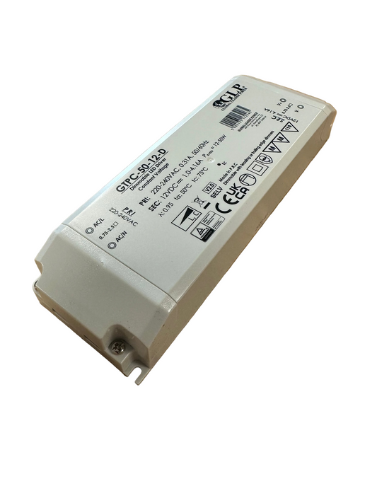 GTPC-50-12-D 50W 12V 0-4.16A Triac Dimmable LED Driver - LED Retro