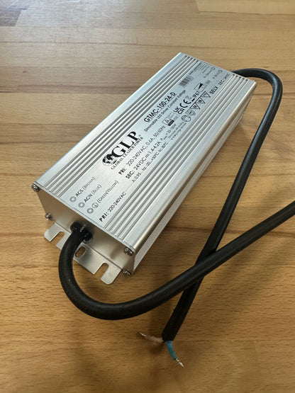 GLP GTMC-100-24-D 100W 4.2A 24V IP67 Triac Dimmable LED Power Supply