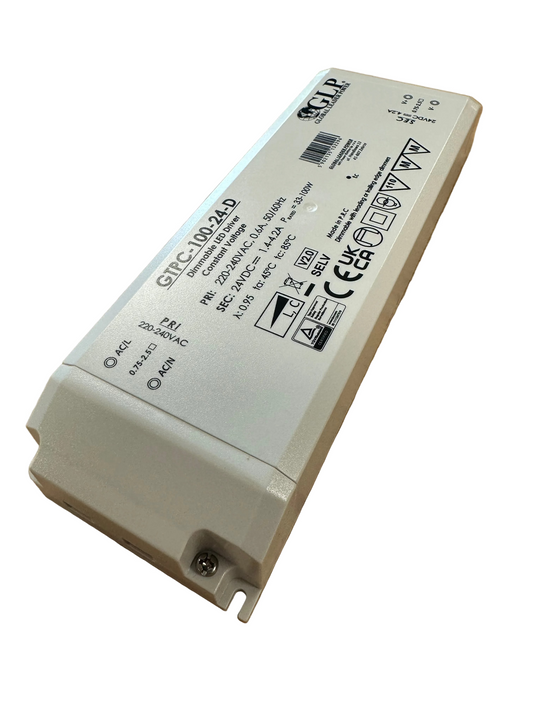 GTPC-100-24-D 100W 24V 1.4-4.2A Triac Dimmable LED Driver - LED Retro