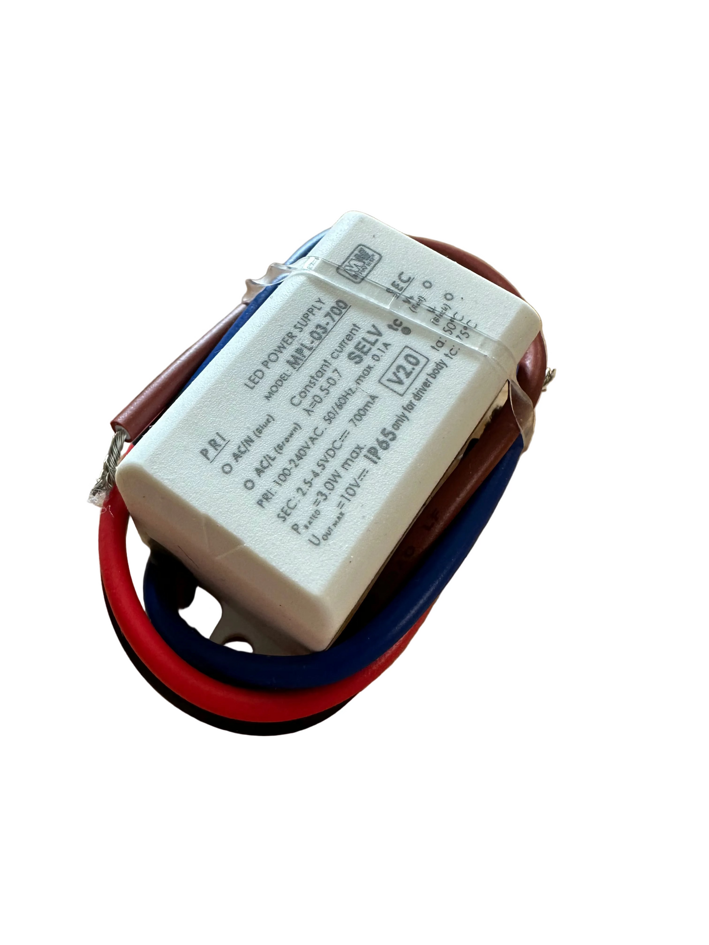 MW Power MLP-03-700LC 3W 700mA LED Power Supply - LED Retro