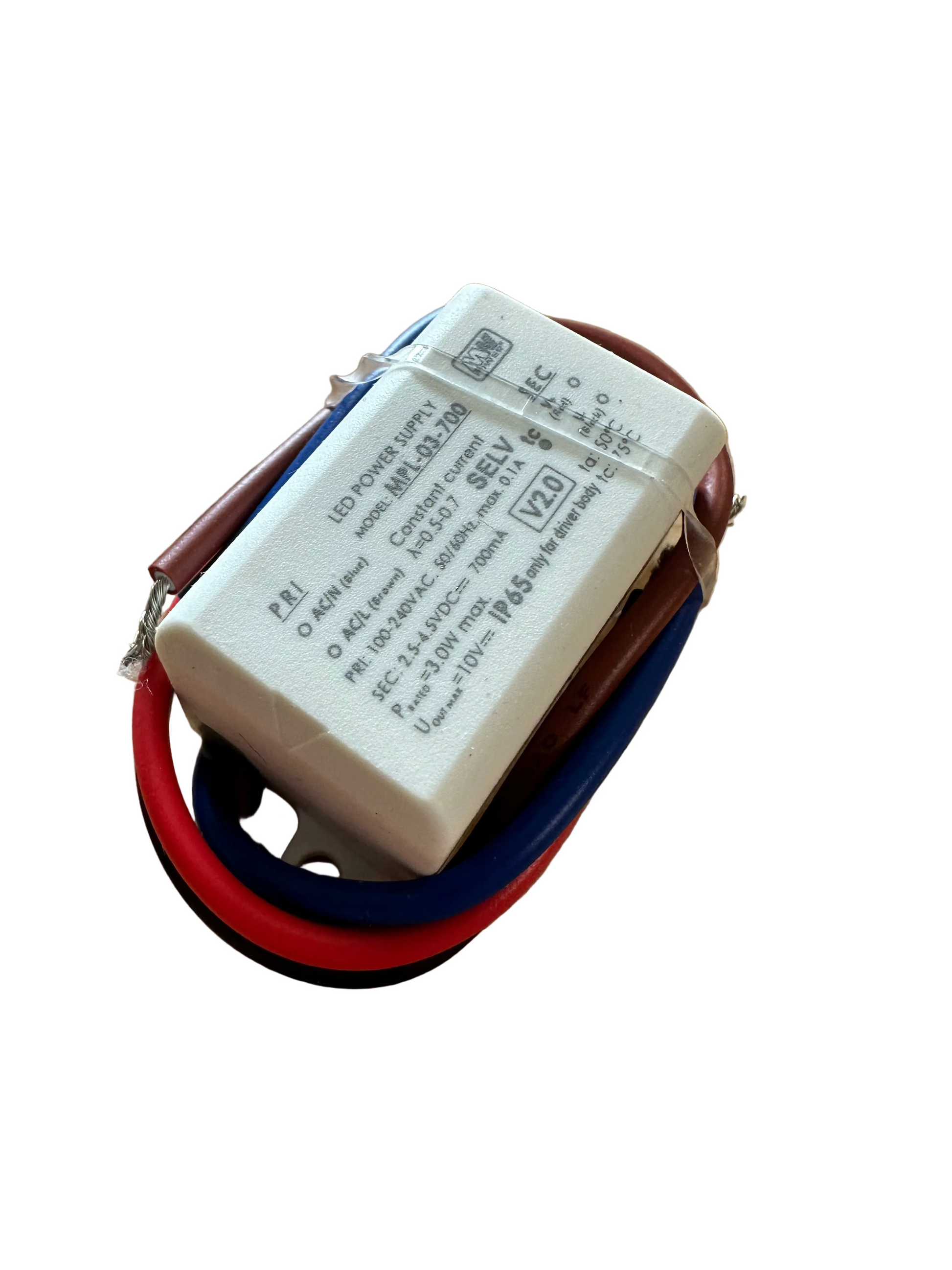 MW Power MLP-03-700LC 3W 700mA LED Power Supply - LED Retro