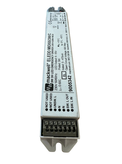 Mackwell ELEDD MIDI55/3W/C 9005342 - 3W 6-55V Emergency Module - LED Retro