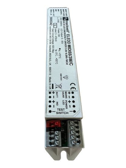 Mackwell ELEDD MIDI55/3W/C 9005342 - 3W 6-55V Emergency Module - LED Retro