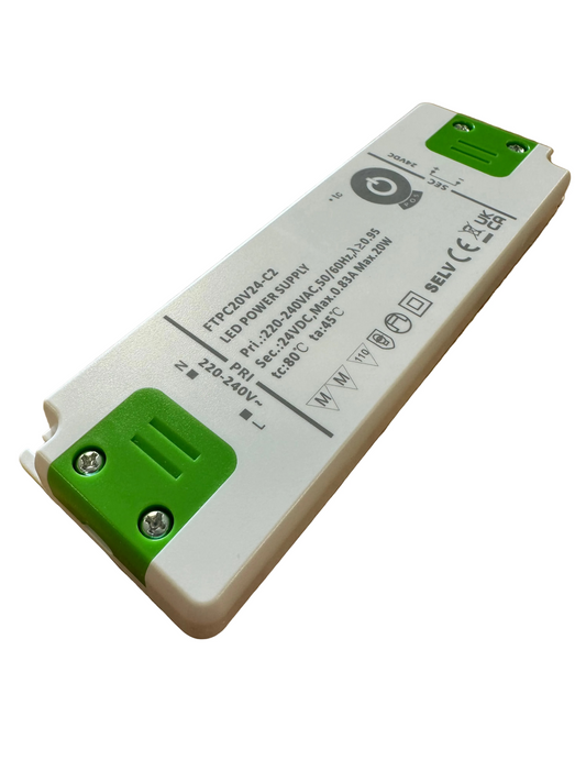 POS Power FTPC20V24-C2 20W 24V/0.83A LED Power Supply - LED Retro