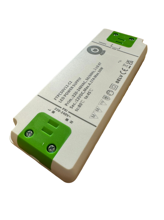 POS Power FTPC50V12-C 50W 12V/4.2A LED Power Supply - LED Retro