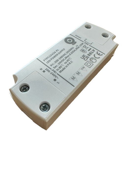 POS Power FTPC15V-24-PL 15W 24V/0.625A LED Power Supply - LED Retro
