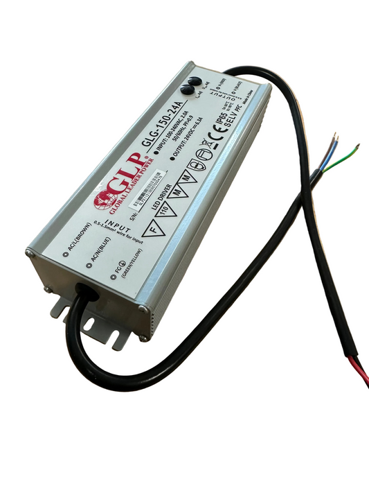 GLP GLG-150-24A 100W 18-24V 3.2-6.3A IP65 ADJ Output LED Driver