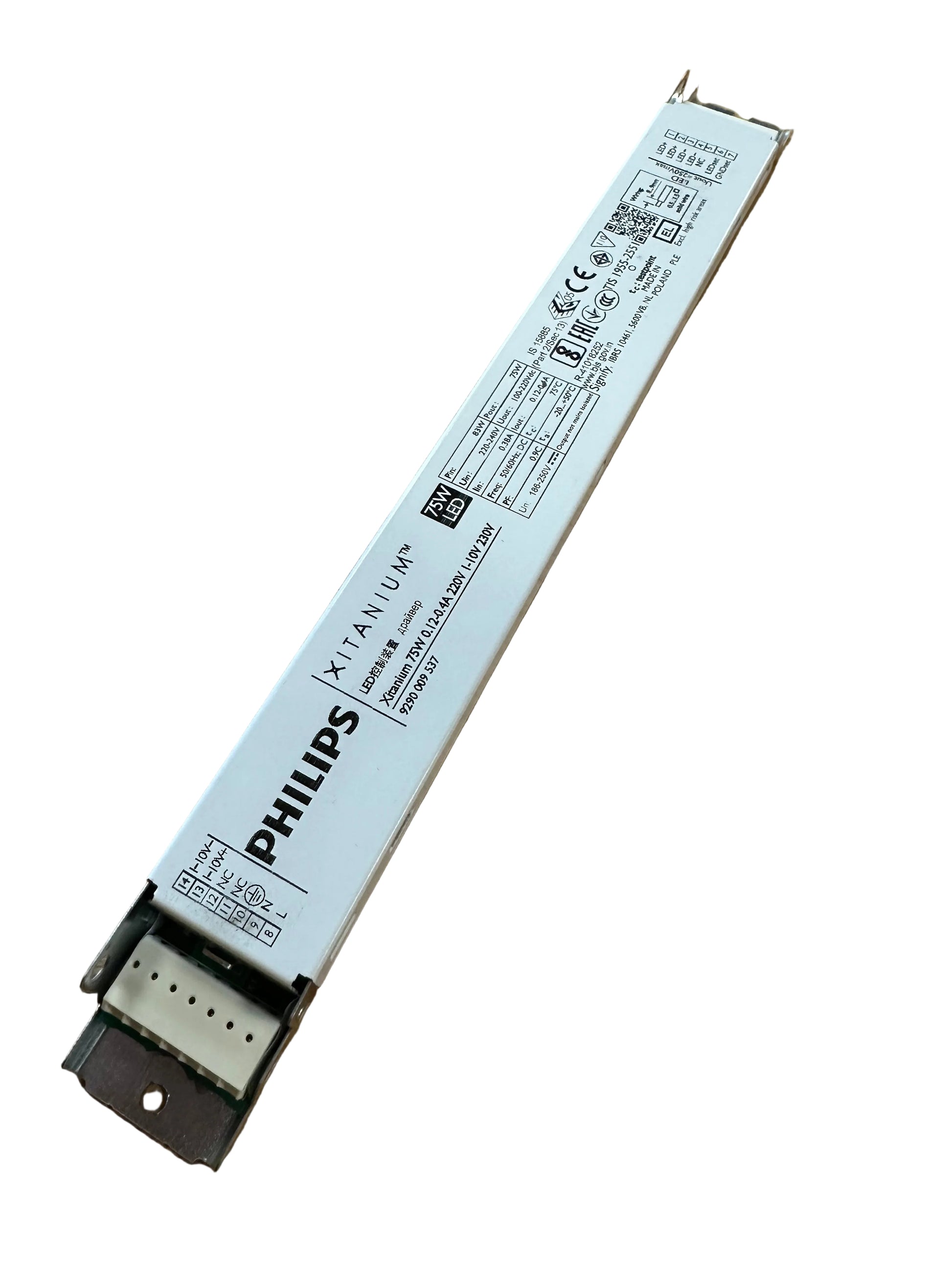 Philips 929000953706 Xitanium 75W 0.12A-0.4A 220V 1-10V 230V - LED Retro