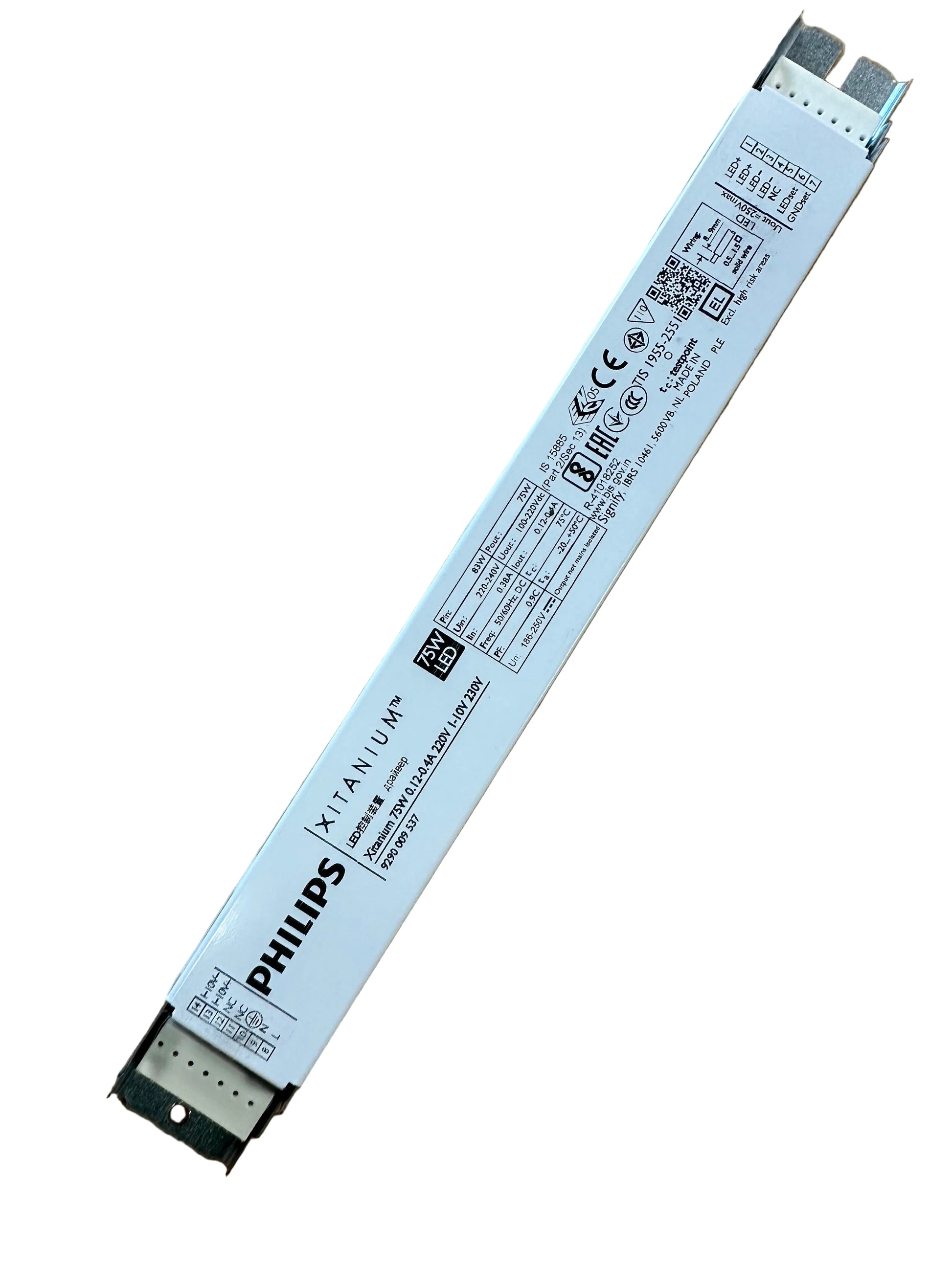 Philips 929000953706 Xitanium 75W 0.12A-0.4A 220V 1-10V 230V - LED Retro