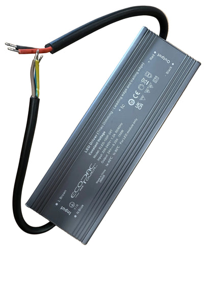 Ecopac ELED-150P-24T 150W 24V IP66 Triac Dimmable Driver - LED Retro