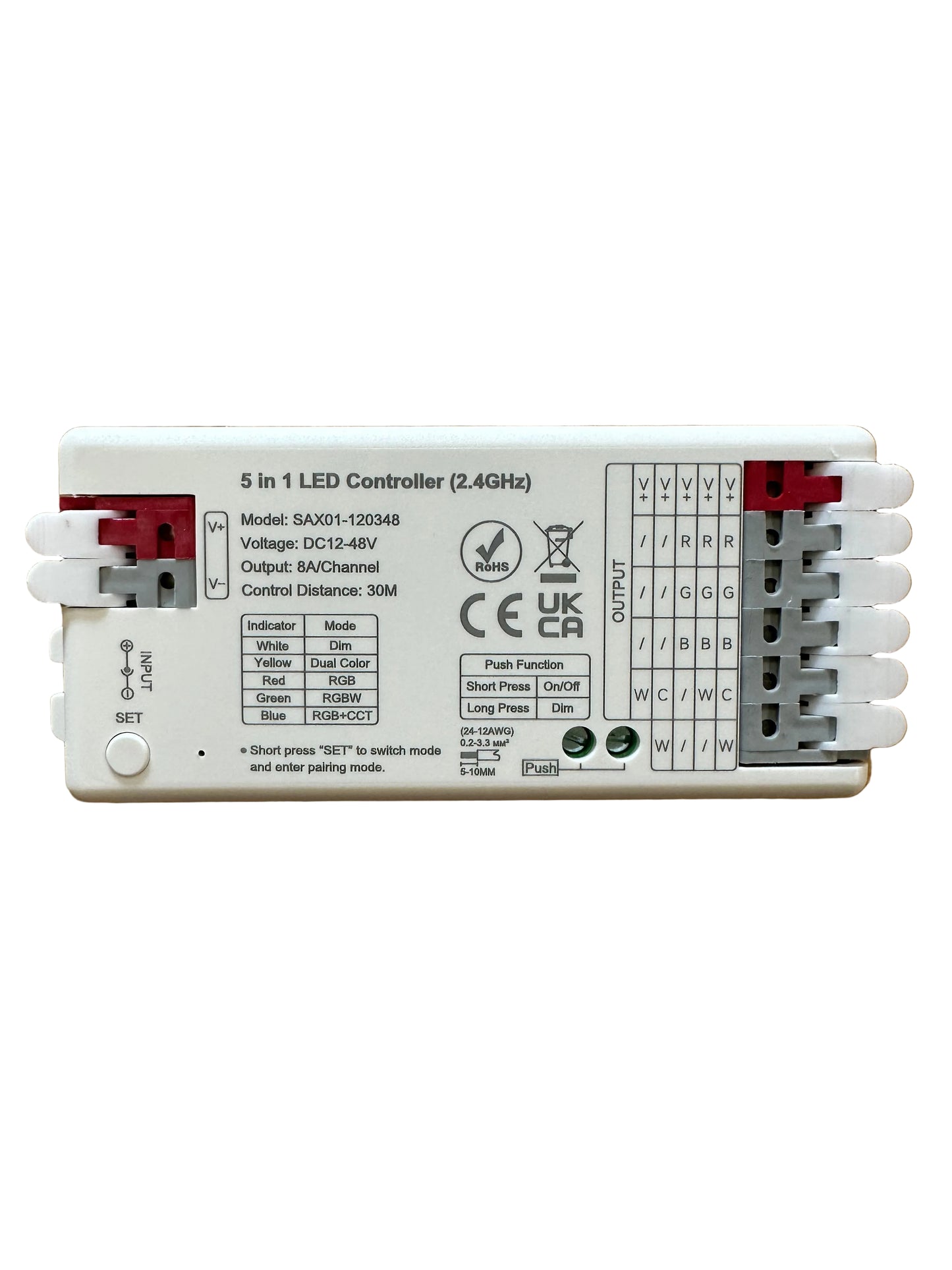 Saxby Orion 24/48V RF Receiver - 5 in 1 LED Controller - LED Retro