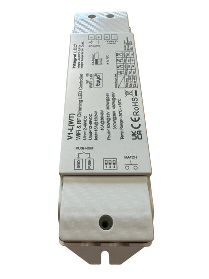 Skydance V1-L LED Controller WIFI & RF Single Colour 12-48V Constant Voltage 480W - LED Retro