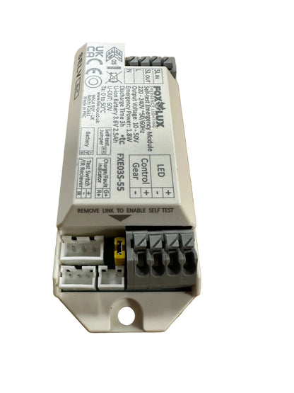 FOXLUX FXE03-55-KIT Micro Conversion Module - Battery - LED Indicator - Self Test - 10-50V - LED Retro