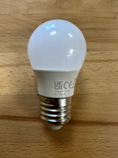 Megaman 5.5W Opal Dimmable Golf Ball E27 2700K - 711113 - LED Retro
