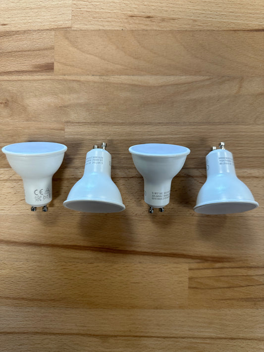 S15147 JCB 5W LED GU10 345LM Warm White - Pack of 4 - LED Retro